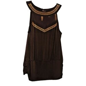 Women's Torrid Black Stretch Mesh Top, Size Medium / Large